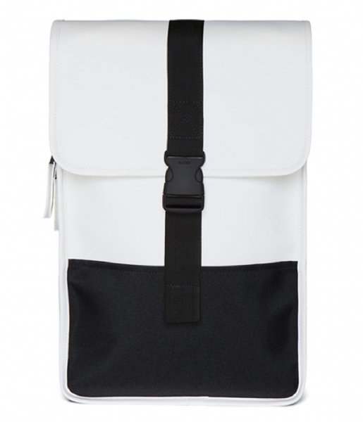 Rains  Buckle Backpack Mini Off White (58)